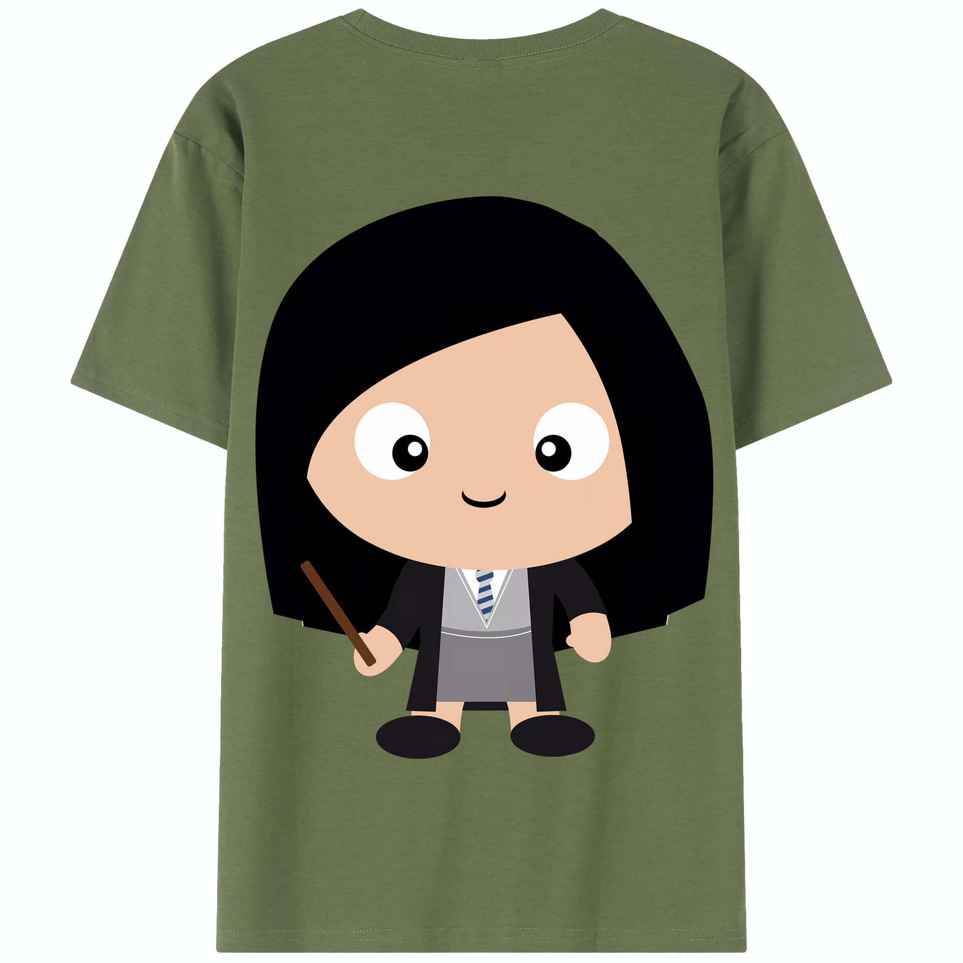 （画像用） Harry Potter ハリー・ポッターシリーズ 綿100％半袖Tシャツ（背面プリント）